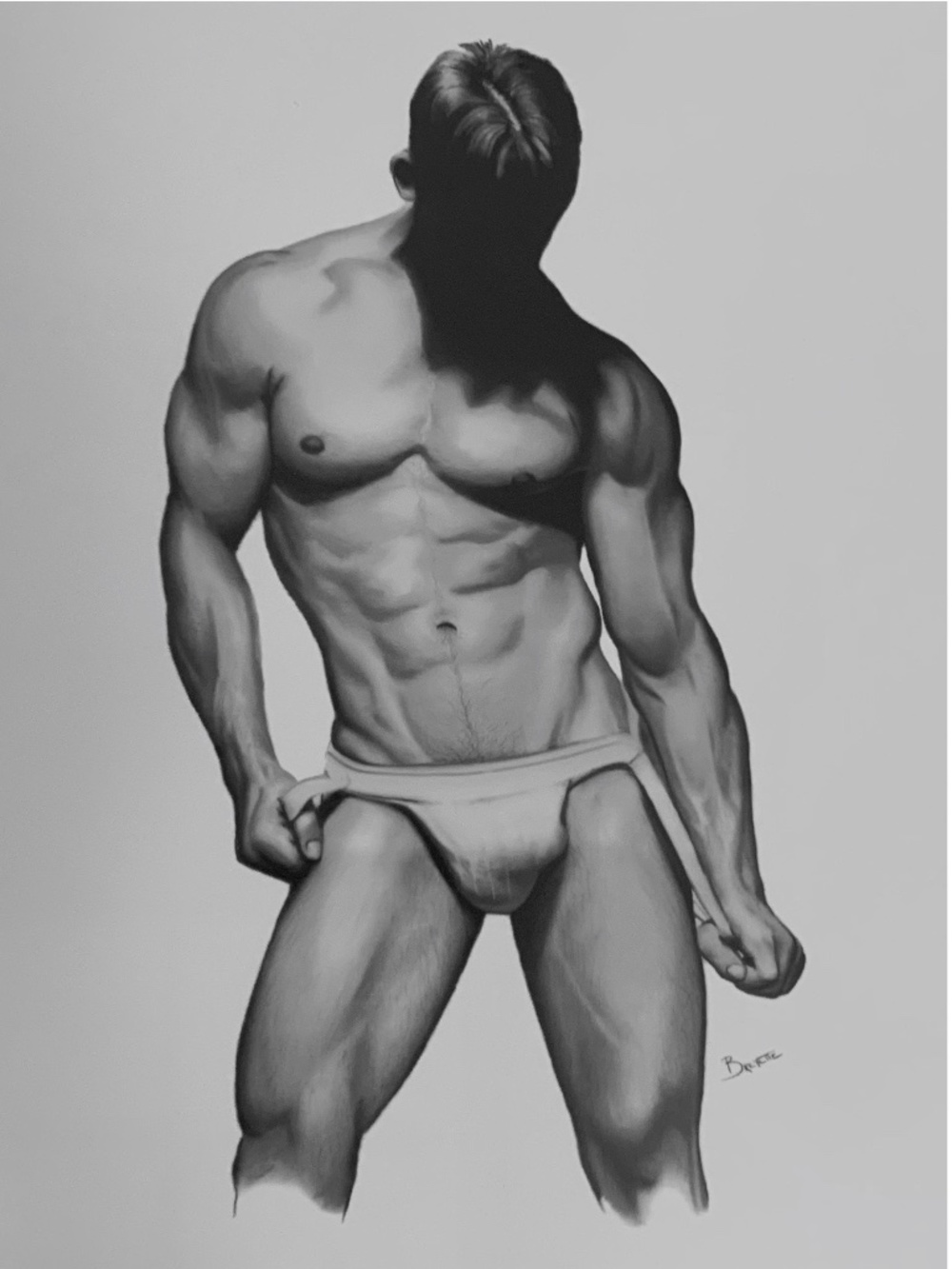Print by Breyette 11 x 8.5" Print on paper Unsigned